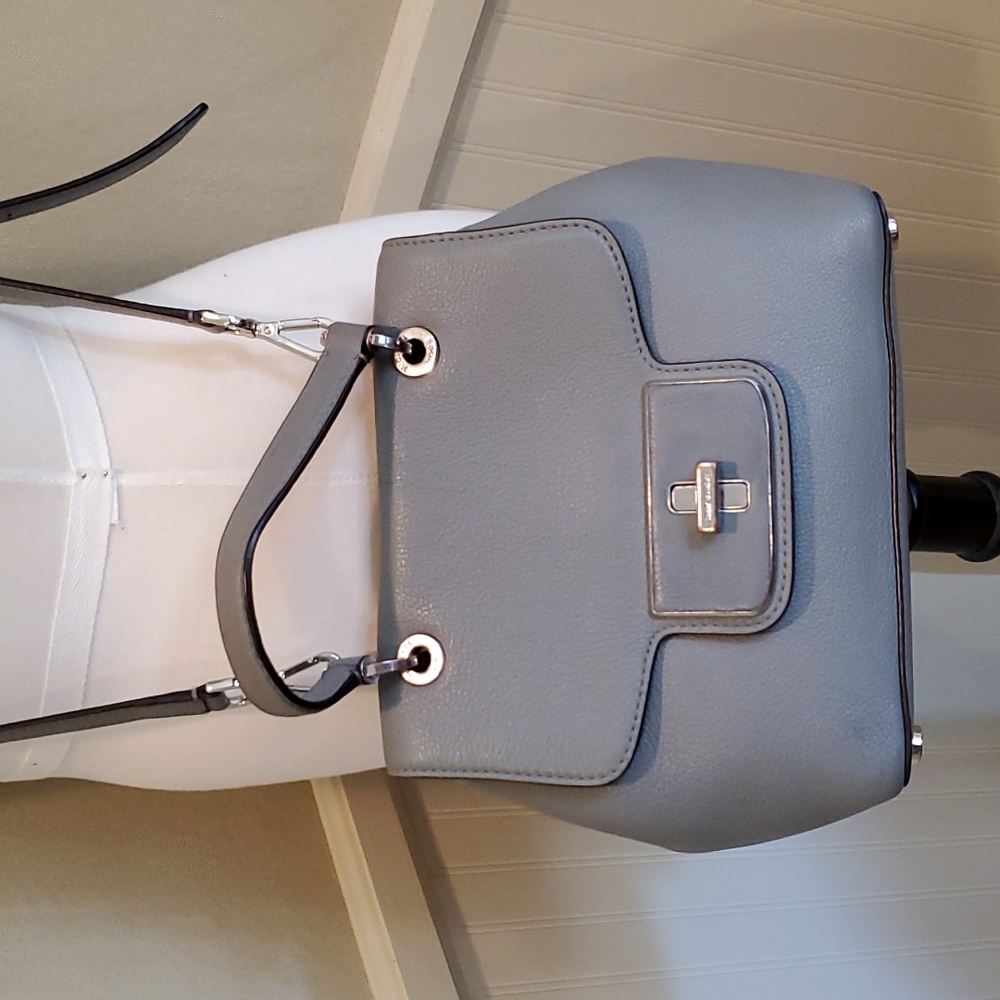 Michael Kors slate top handled bag
